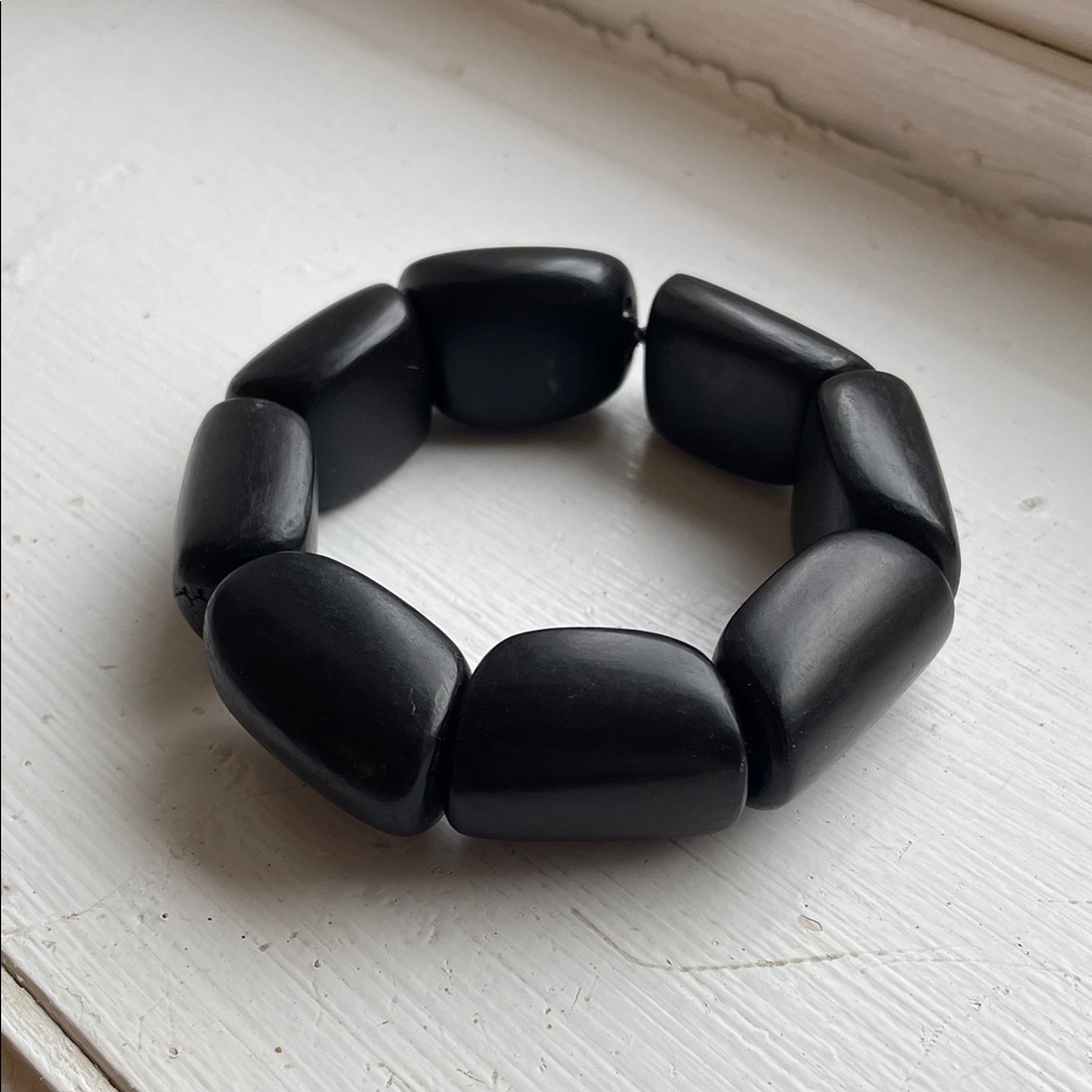 ❗️3/$10❗️Black Sandalwood Chunky Stretchy Bracelet